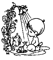 coloriage moments precieux le petit garcon sous la douche